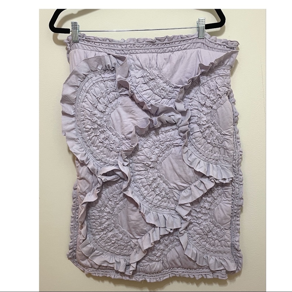 🌺SOLD🌺 Anthropologie Beautiful Lavender Pillow Sham - Picture 4 of 9